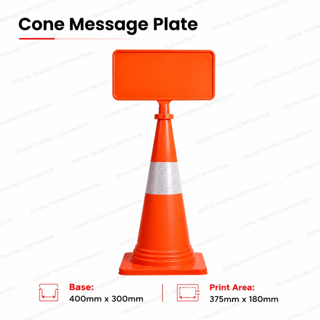 Cone Message Plate