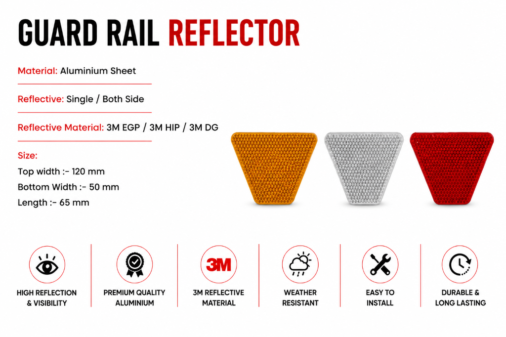 Guard Rail Reflector
