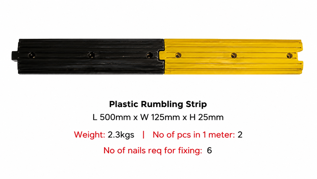 Plastic Rumbling Strip