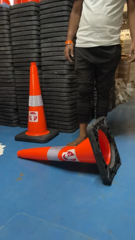Detco Traffic Cones warehouse showcase